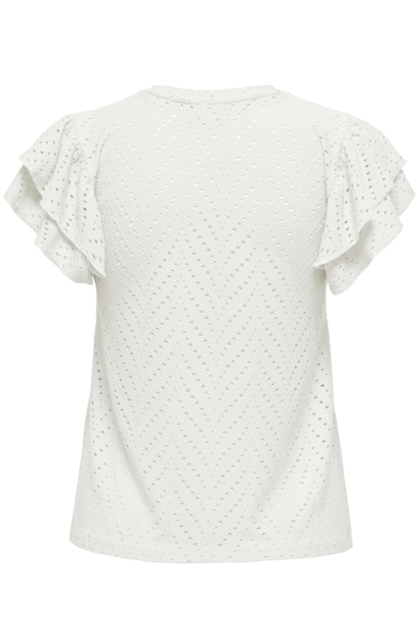 Jacqueline de Yong jdycarla cathinka s/l frill top jrs